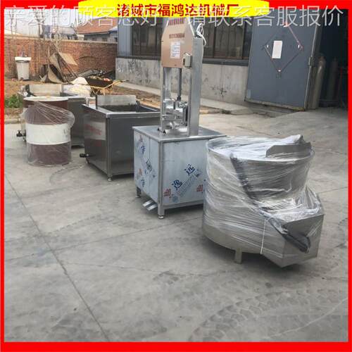 切割的牛头机 连骨猪头劈半机 猪产品VLQ猪头切半副器机器