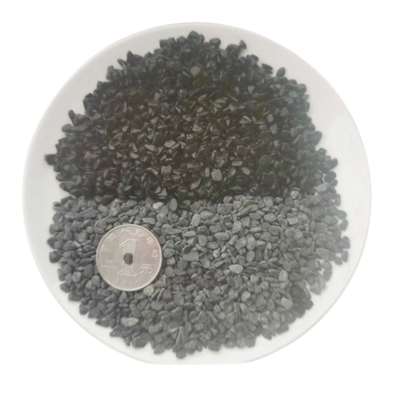 天然2-4MM石米小石子黑石米白石米樱粉石米园林庭院石子鱼缸底沙