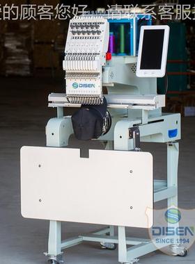 小头型单全自305动电脑绣花机帽绣机n金刺绣机 embroid片ery mach