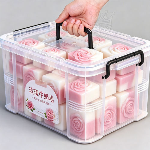 老牌正品玫瑰牛奶精油皂耐用