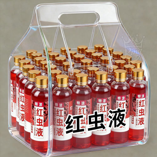 野钓浓缩红虫液浓腥开口诱鱼剂