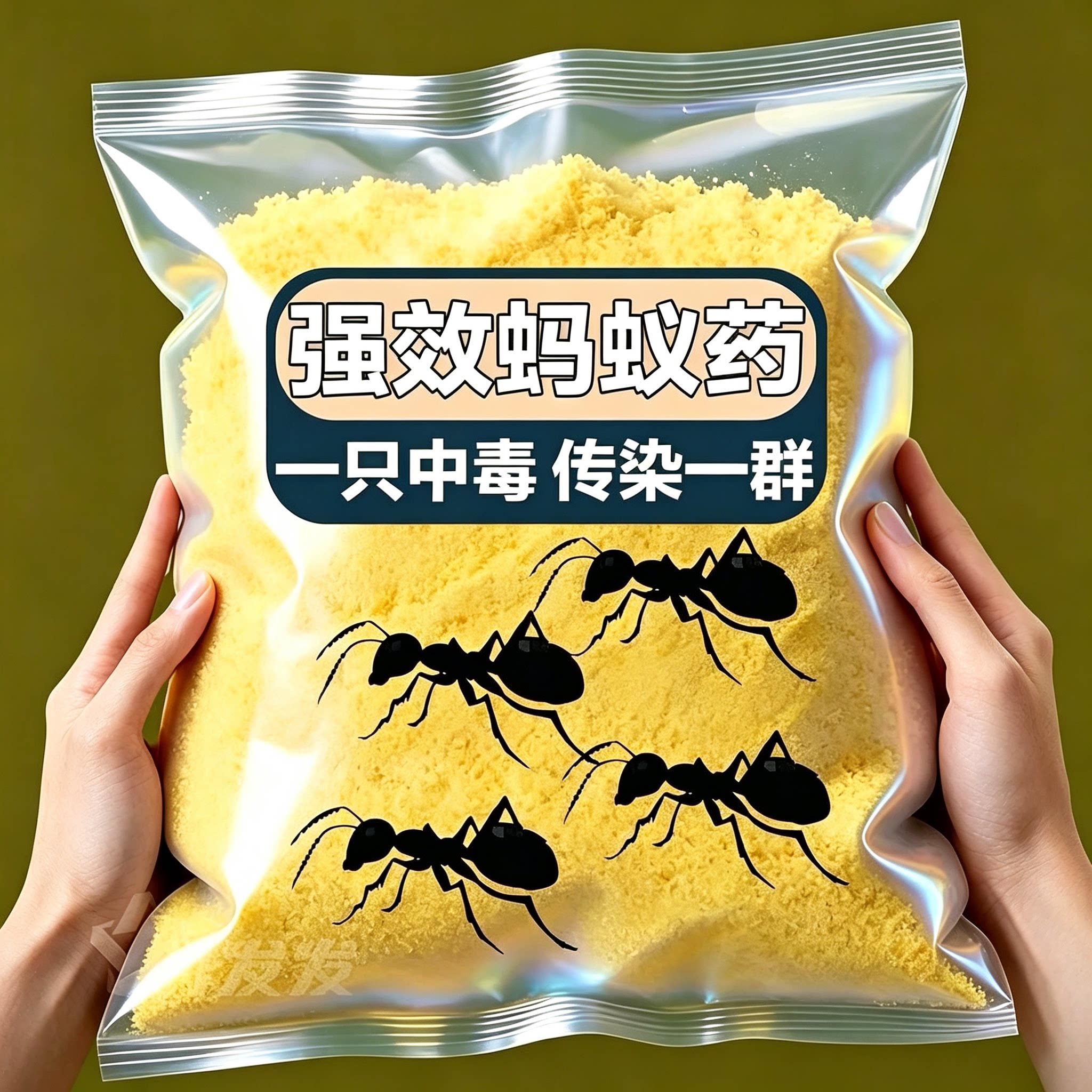 宁尔特强效灭蚁药粉家用一巢端