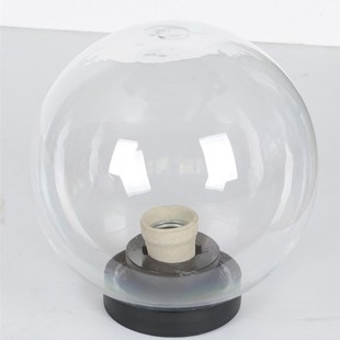 室外圆球透明路灯道路灯不易碎庭院灯围墙灯亚克力球型灯路灯球罩