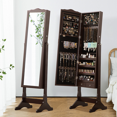 魔镜家居 穿衣镜全身落地镜t家用多功能镜柜收纳柜试衣镜家用1534