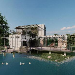 箱房屋 箱商铺网红便利店集装 景区商业街步行街集装 箱商业街区集装