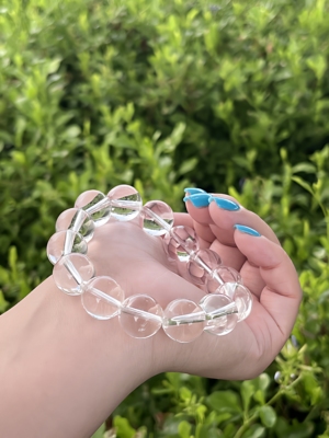 天然白水晶钻石全净体双a品质收藏级保真