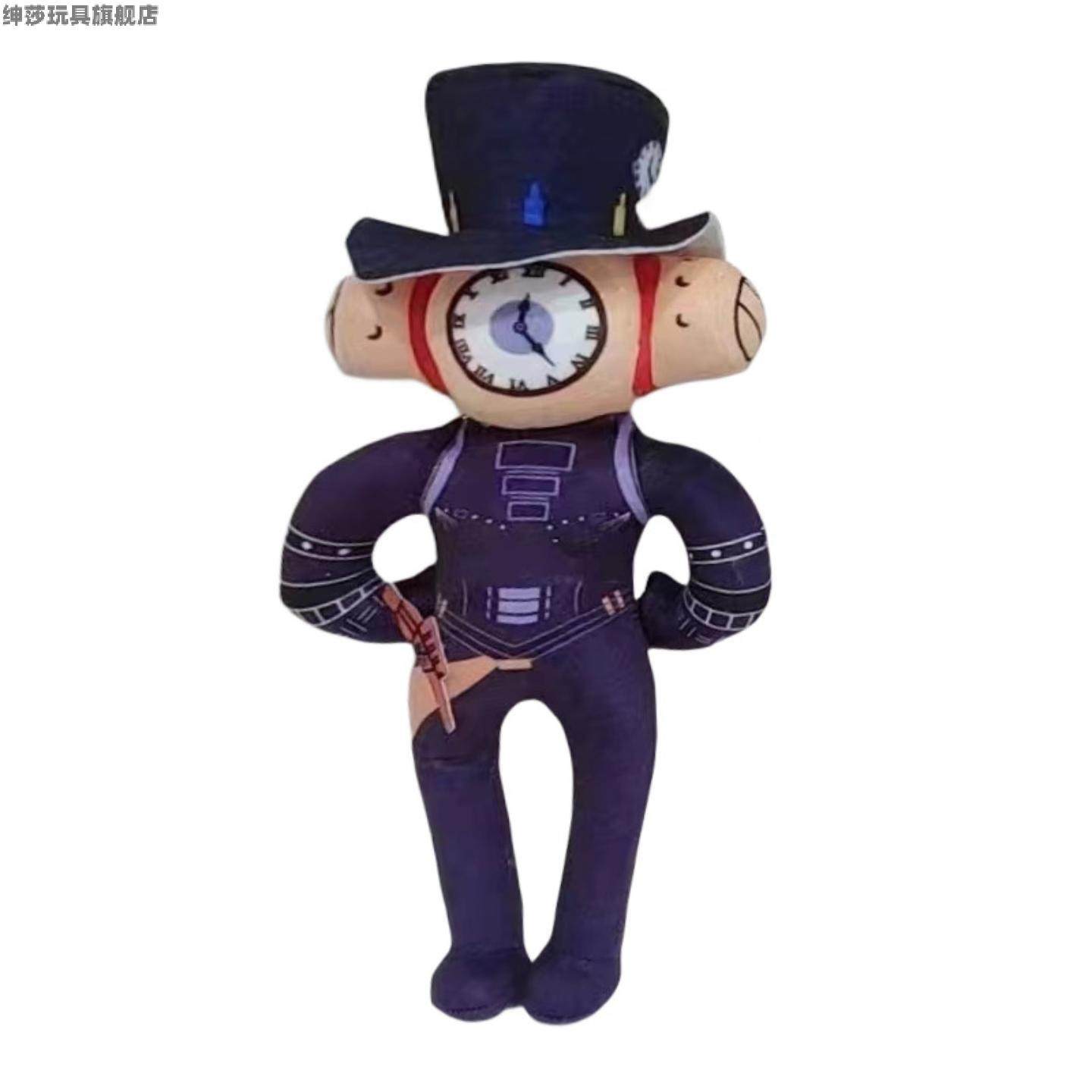 马桶人VS音响人泰坦监控牛魔电砖王公仔毛绒玩具儿童恶搞玩偶娃娃