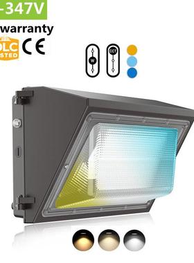 F源头厂家私模ETL100-347V100W150W光感防水大功率户外LED壁灯