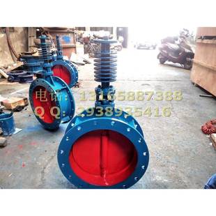 电动矩形蝶阀FD941W 1电动圆形通风蝶阀加长干带散热I片