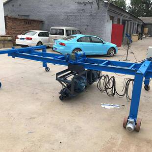 自行走桁架刻纹机大型混凝土刻纹机轨道式水泥地面防滑刻纹机