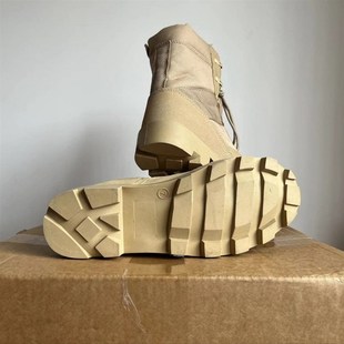 2024巴拿马底透气作战靴战术靴沙漠靴黑色高帮户U外靴登山靴男女