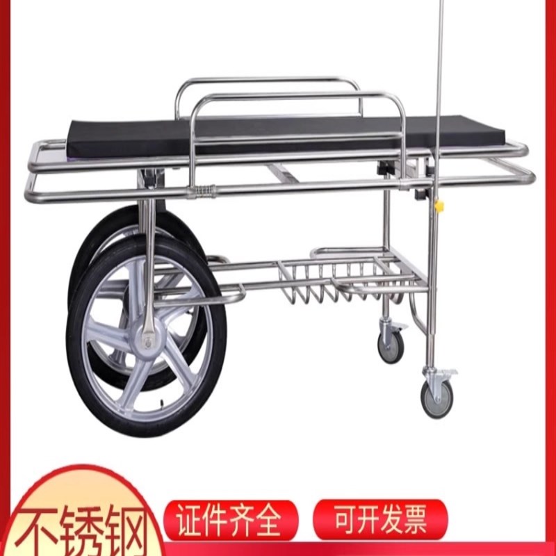 厂家直销担架车医用急救车平x床救护医疗手术推车病人四小轮抢救