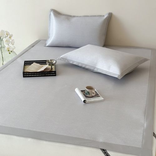 简约A类冰丝席床笠款单人可机洗水洗空调软席新款夏季床席三件套