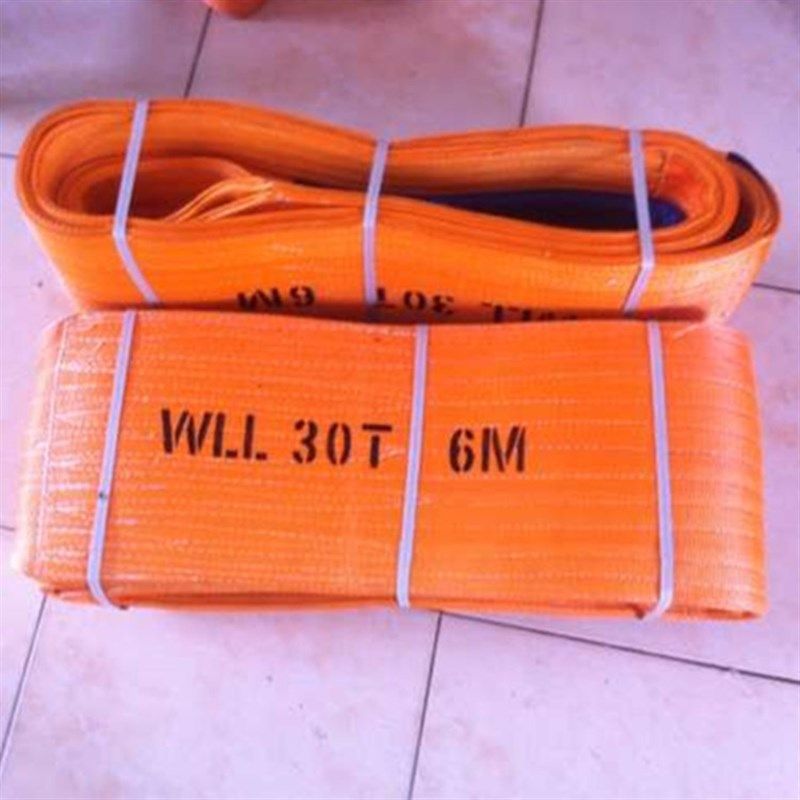 国标扁平起重吊带15吨20/30/40/50吨8/10/15米大吨位工业彩色吊带