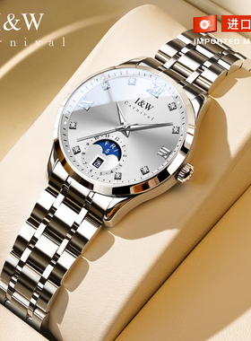 IW爱沃驰手表女士全自动机械表2025新款名牌正品防水轻奢小众腕表