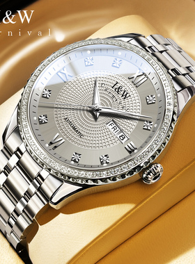 瑞士IW爱沃驰手表男士正品机械表全自动男款时尚品牌十大名表男表