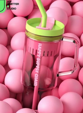 多巴胺彩色球体拍照道具商业静物摄影摆件装饰几何网红背景搭配