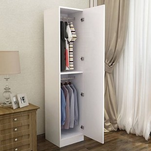简约小房间简易单门衣柜组装衣橱大小立柜收纳阳台储物寝室儿童房