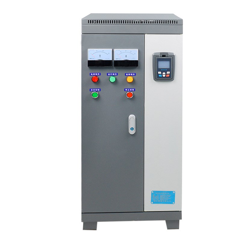 亚能在线式水泵电机智能软启动柜三进三出变频柜软起动器30KW千瓦