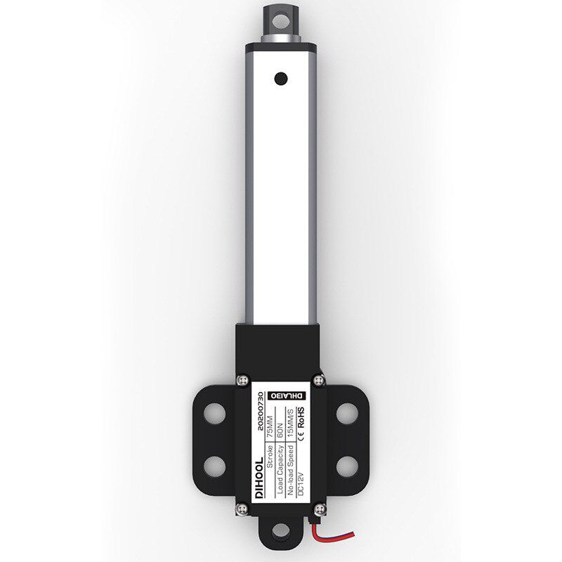 电动推杆微型拇指12v24V直流迷你推杆智能垃圾桶扫地机直线伸缩杆