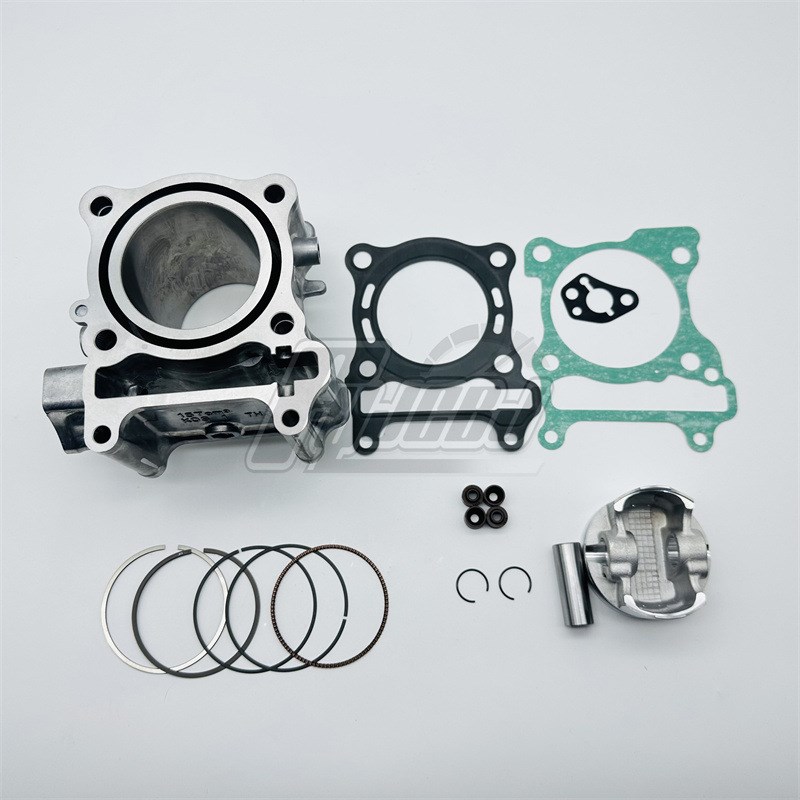 配套新大洲PCX160 WH150T-2 缸径60mm KOS气缸套缸 理研活塞环