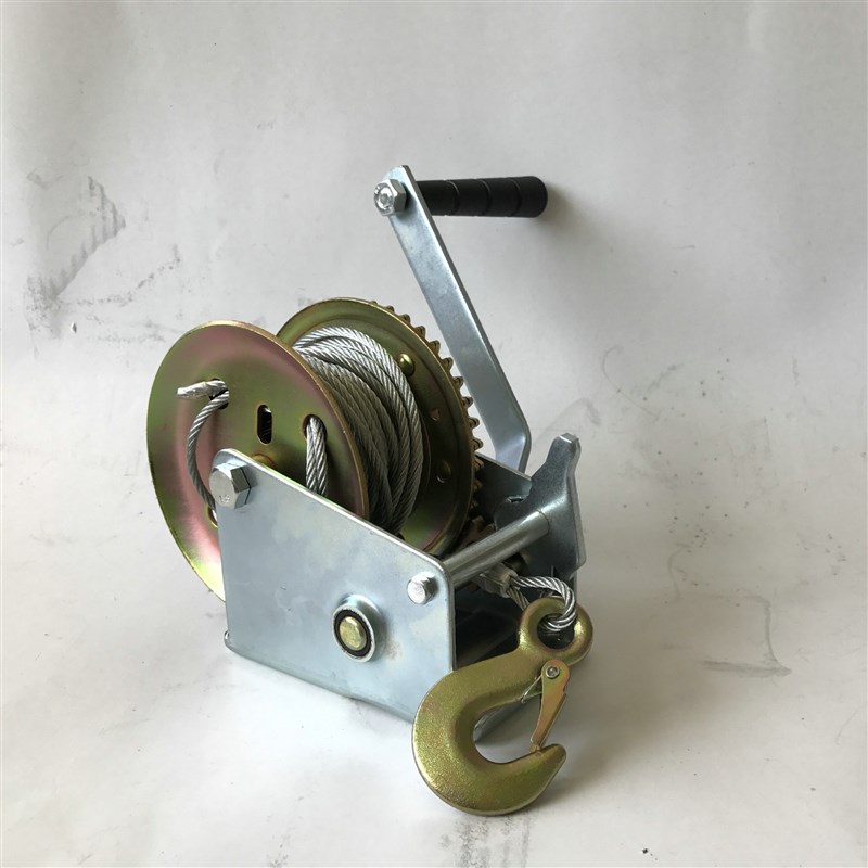 1200lb手动卷扬机 小型双向牵引手摇绞盘手摇葫芦供应