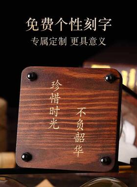 儿童时间沙漏计时器30分钟60一小时半漏斗防摔流沙瓶复古创意摆件