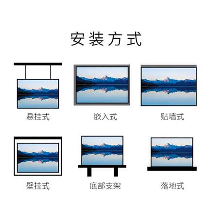 BOE液晶拼接屏55寸49寸0.88/3.5拼缝高清会议屏LCD广告显示屏厂家