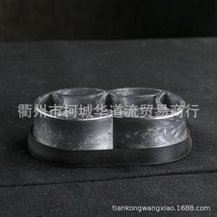 日本原装进口石崎胜剑山七宝一轮二轮三轮花道插花小原流底座