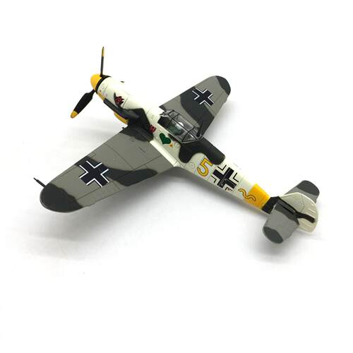 1:72德国二战名机BF109仿真合金战斗机飞机模型成品静态收藏品