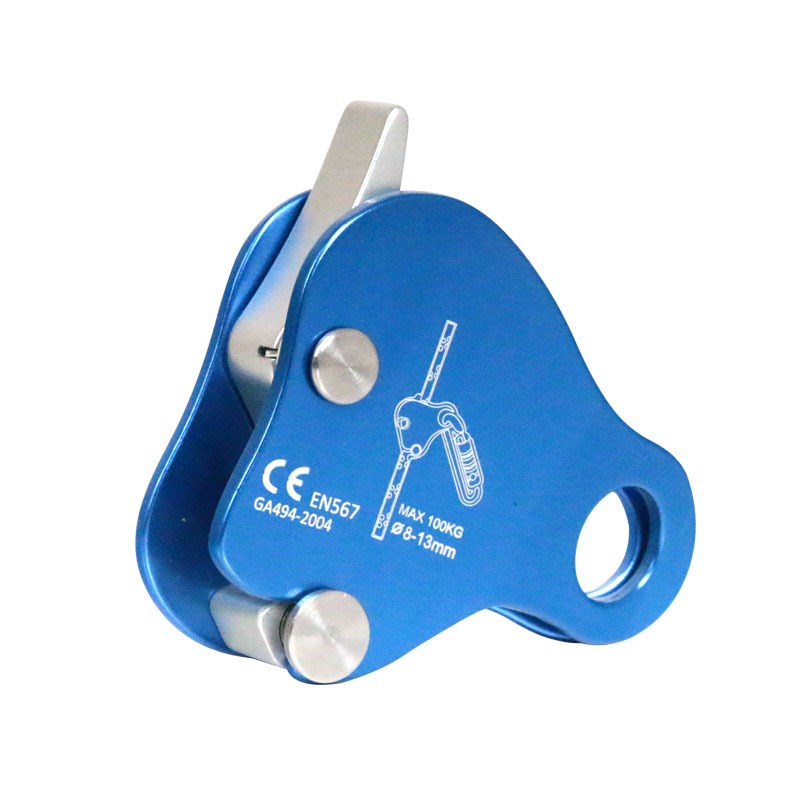 安坤移动抓绳器户外攀登下降保护器安全绳便携式止坠器自锁器