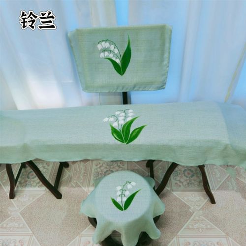 手绘古风古筝罩素雅古典古筝盖布防尘罩163通用古筝盖布古琴盖布