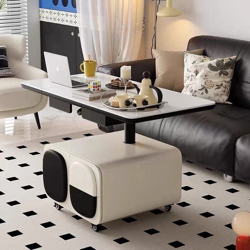 可移动升降熊猫边小推车实木岩板岩板茶几现代简约客厅沙发边几,住宅家具,移动边几/推车,淘宝优惠券,粉丝福利购,淘宝优惠卷