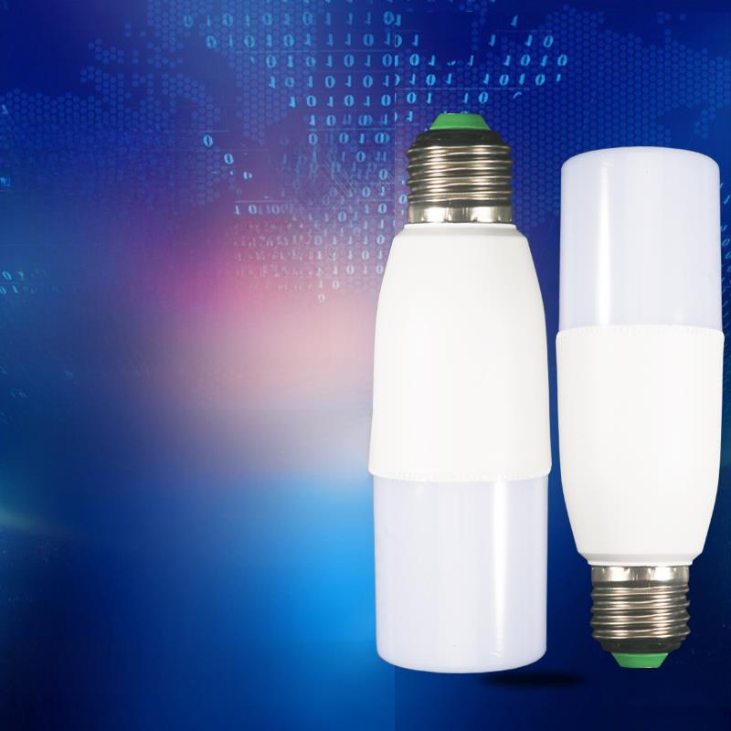 Led灯泡筒灯节能灯圆柱条小薄高亮度超亮5W10W15W20W螺杆暖光白色