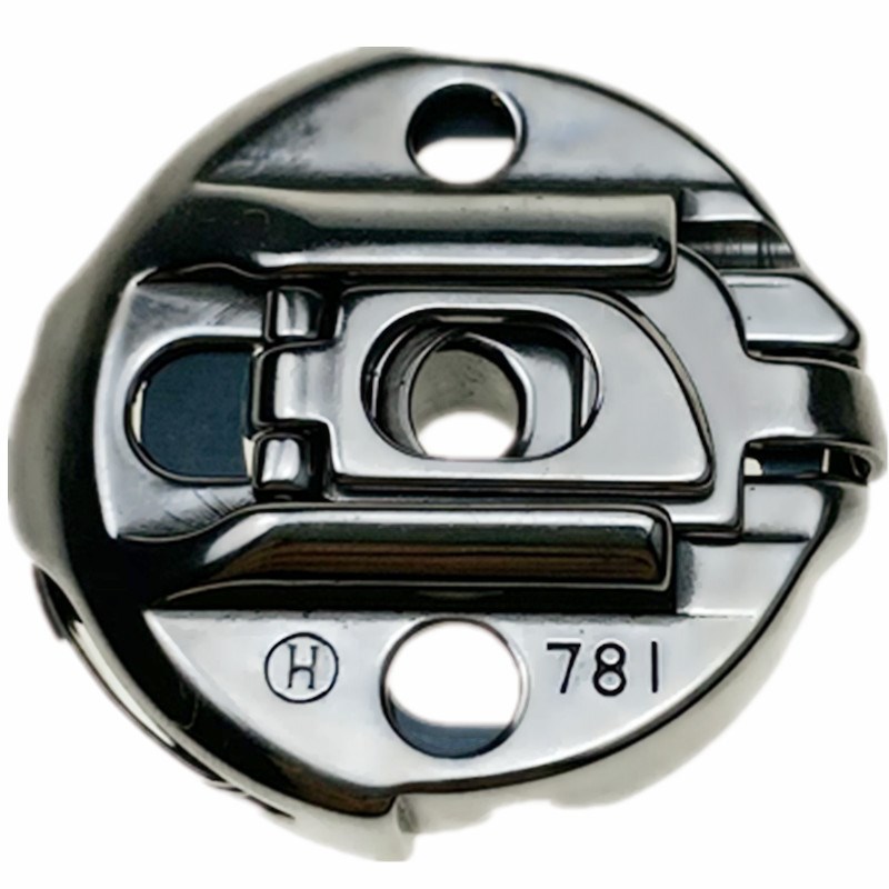 781平头锁眼机带钢片梭壳工业缝纫机配件钮门车弹簧片梭心套锁壳