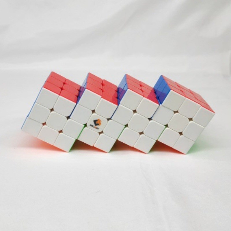 梯色 二连六彩色魔方 3连6 4连6 5连6 6连6 限制旋转Siamese Cube