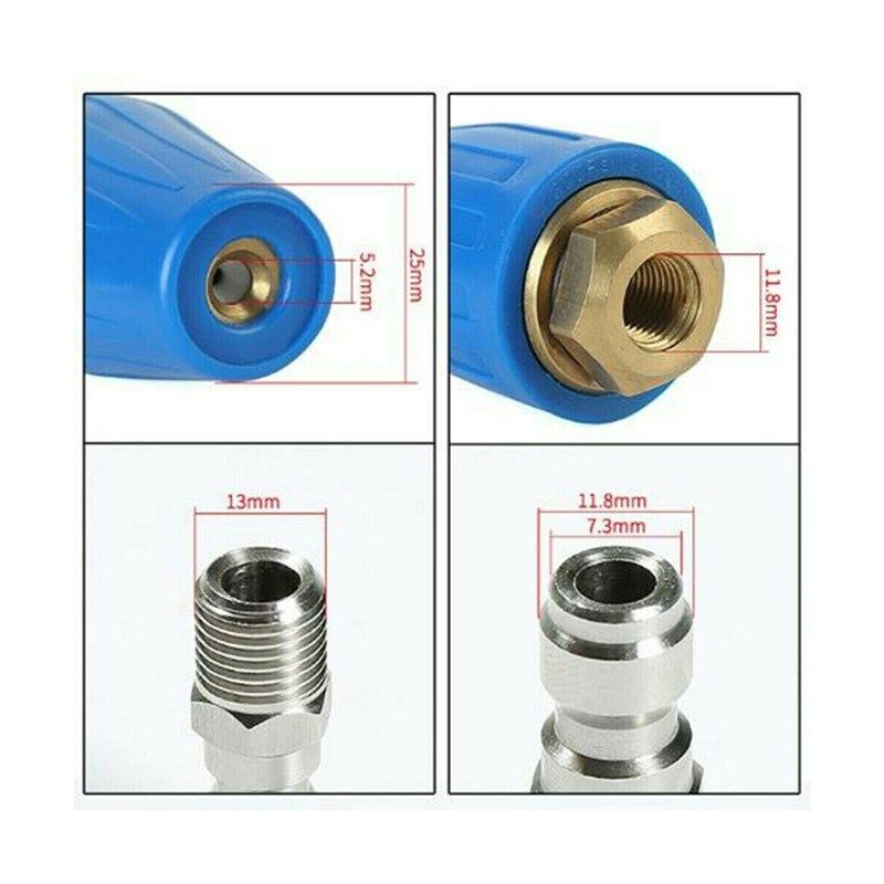 4000PSI涡轮喷嘴 1/4高压清洗涡轮喷嘴 旋转喷嘴 压力喷嘴