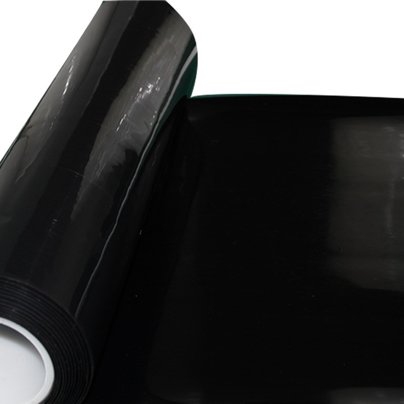 供应18U黑色KE951遮光硅胶绝缘片光面阻燃防静电硅胶板导热贴