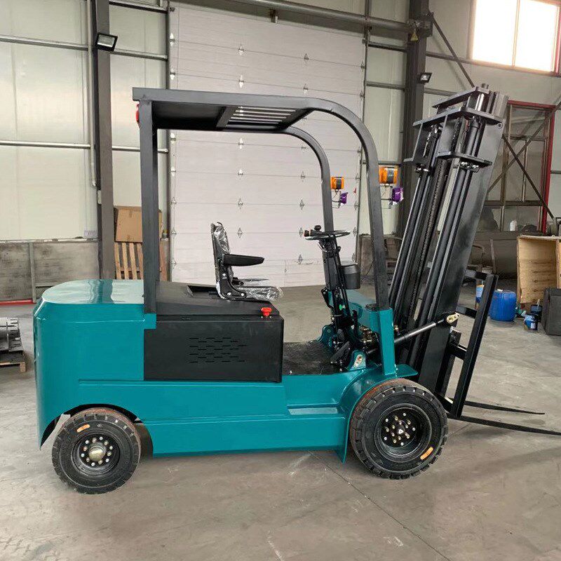 电动行走三轮叉车 手推电动随叉车 高低速简易小型堆高车加工定制