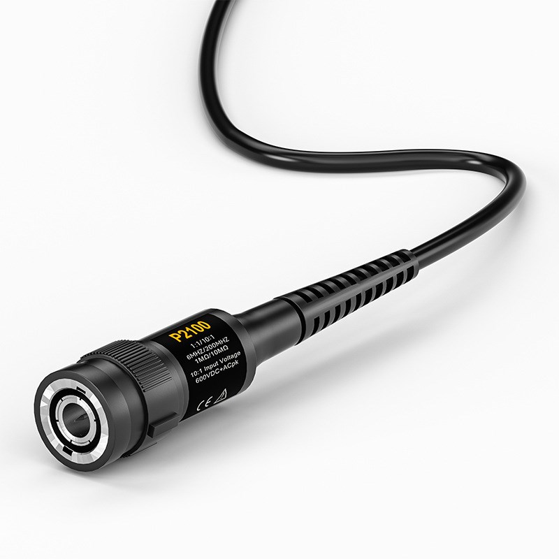 示波器探头60M P2100 100MHz示波器探头10比1兼容泰克安泰信