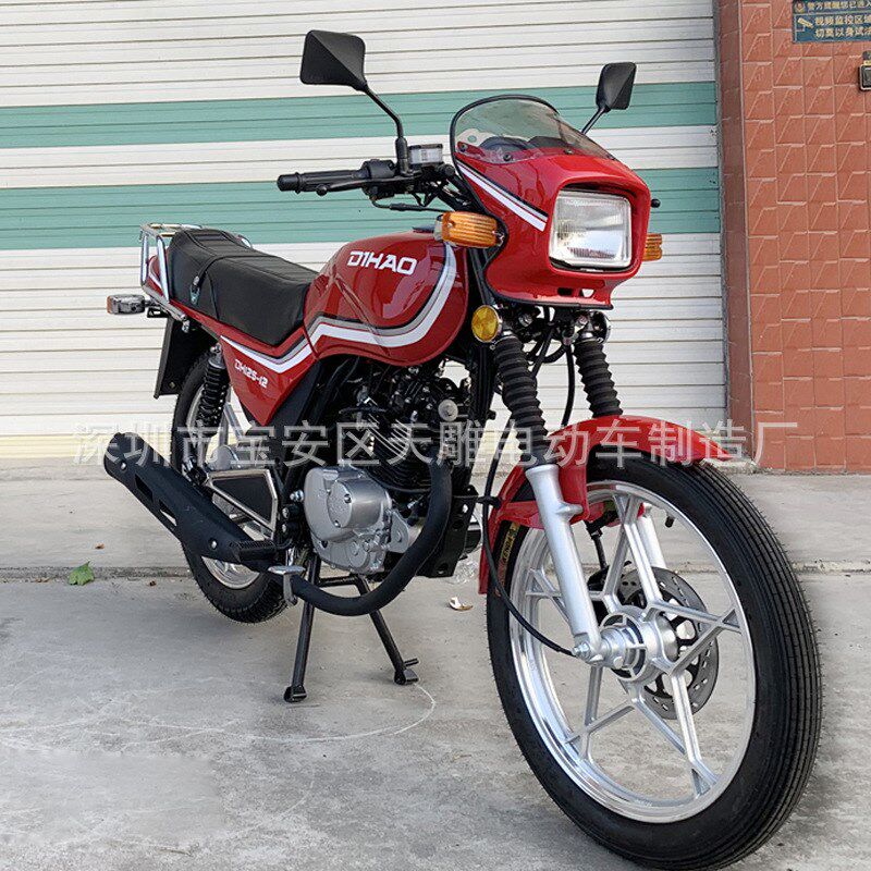 帝豪牌国4电喷铃王木链条机摩托车豪华整车125CC燃油四冲程可上牌