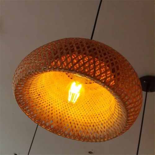 创意卧室客厅阳台中式餐馆灯笼工程定制竹子灯 日式灯笼 中式吊灯