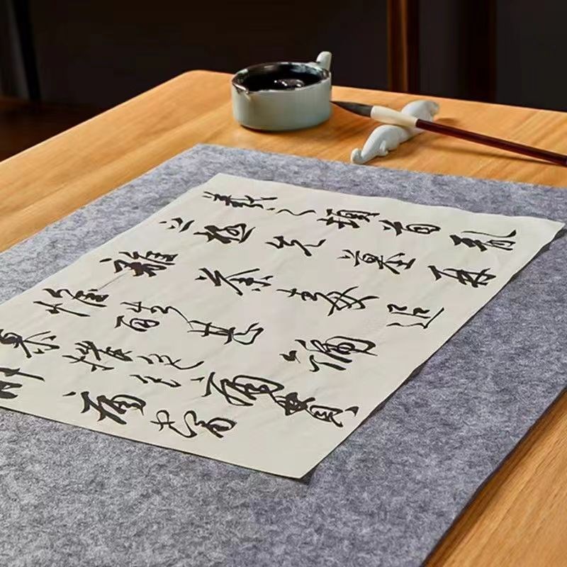 书画毡国画毛毡垫书法羊毛毡国画宣纸毛笔练习毛毡书法垫