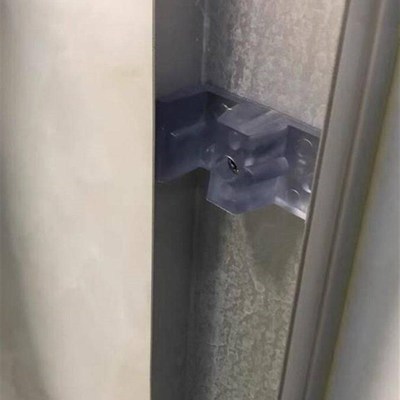 淋浴房防撞胶块定位滑块止摆器浴室卫生间玻璃移门轨道五金配件.