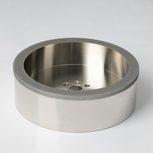 奇利非标定制合金砂轮金刚石电镀碗型砂轮直径125mm砂宽12mm