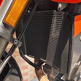 适用KTM 690 Duke 690摩托车改装水箱网防护罩散热器保护网配件