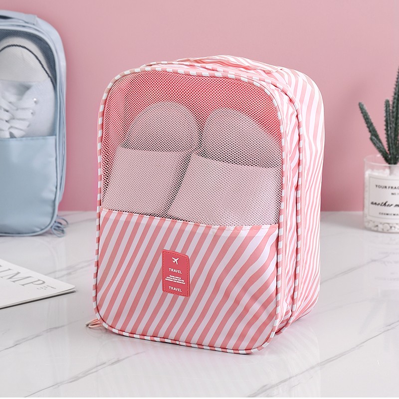 鞋子收纳袋旅行便携大容量鞋包手提可套拉杆整理包双层防水鞋套