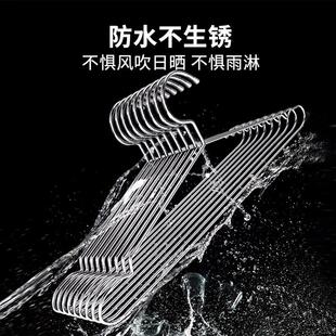 衣架家用挂衣加粗加大成人男士大号加长衣架50cm衣挂衣撑45