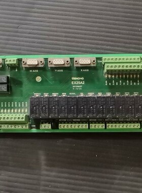 维宏WEIHONG控制板 型号EX25A2 实物拍摄。绿色P