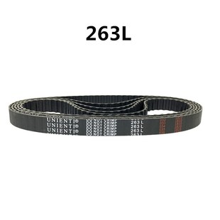 同步带263L UNIENTI进口 70齿橡胶梯形 工业机械电机齿轮传动皮带